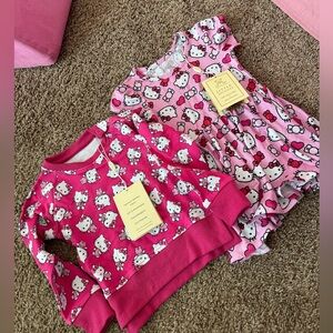 Hello kitty bamboo dress and sweater